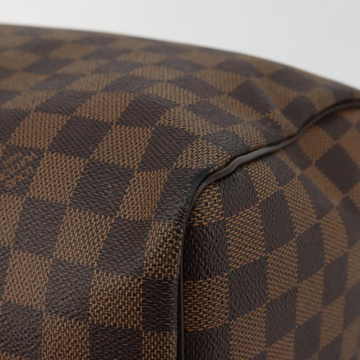 LOUIS VUITTON Damier Ebene Speedy 30 Hand Bag N41364 LV Auth 184917SAV