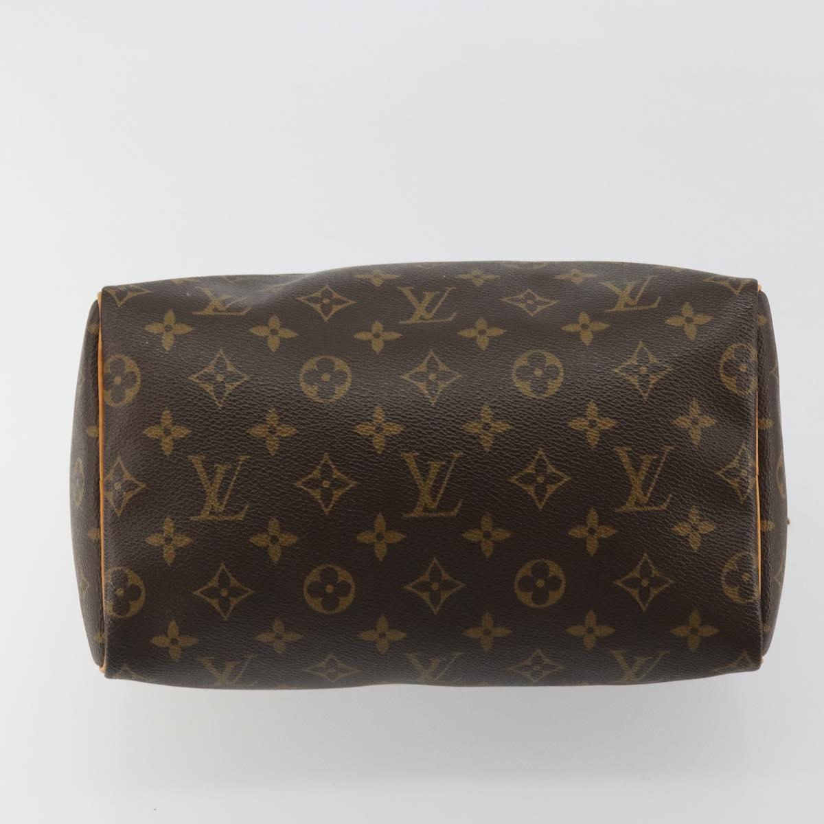LOUIS VUITTON Monogram Speedy 25 Hand Bag M41528 LV Auth 184920V