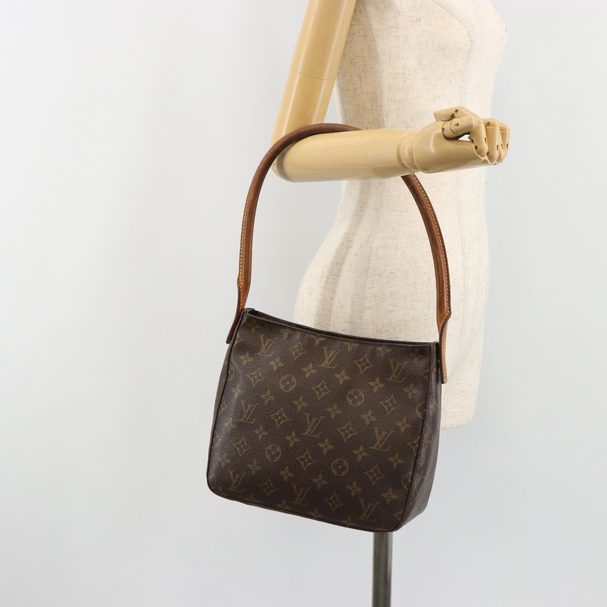 LOUIS VUITTON Monogram Looping MM Shoulder Bag M51146 LV Auth 184921