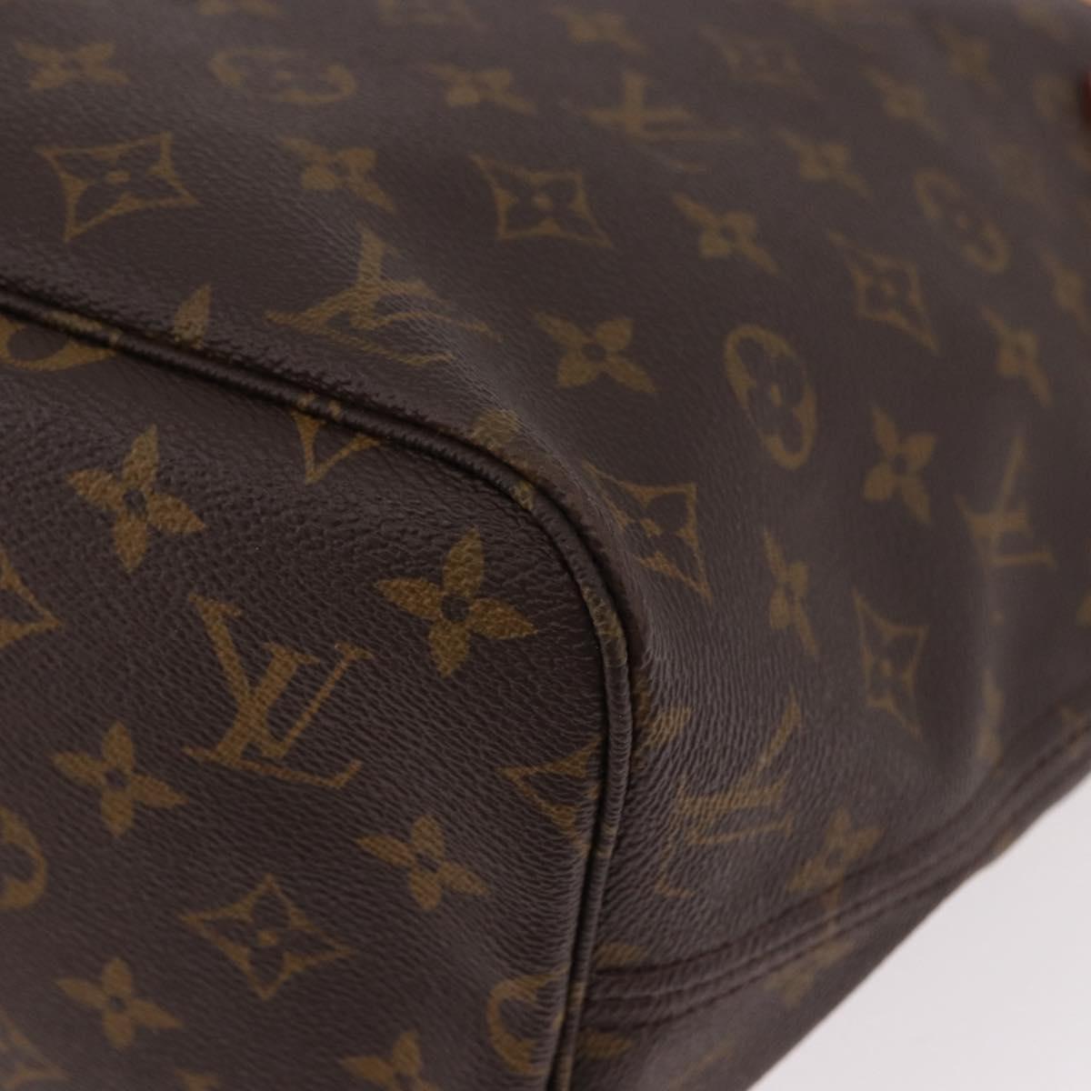 LOUIS VUITTON Monogram Neverfull MM Tote Bag M40156 LV Auth 184923A