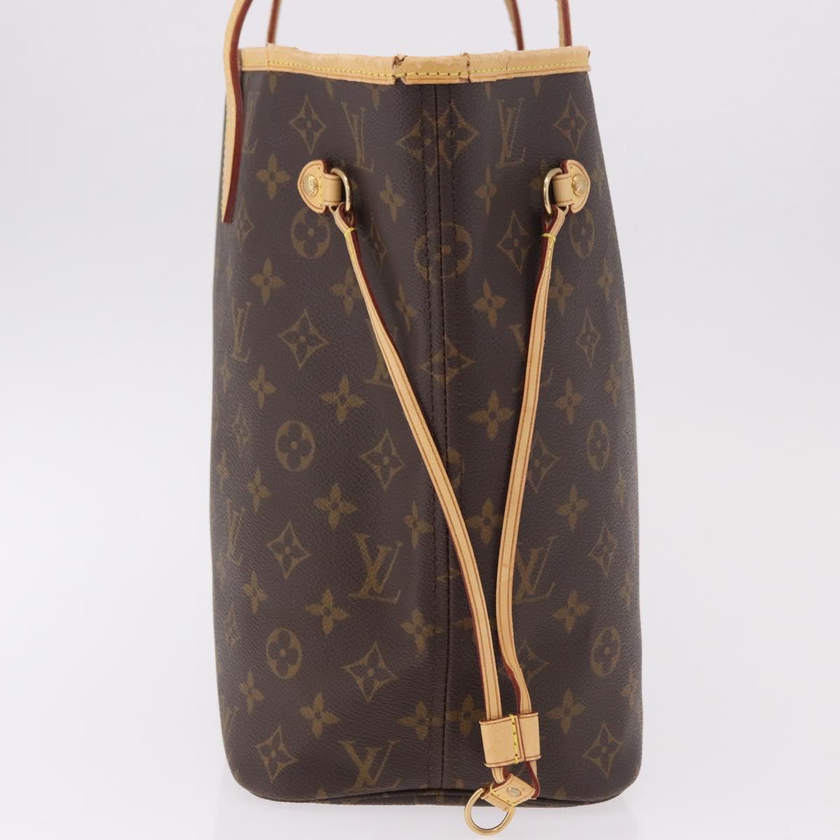 LOUIS VUITTON Monogram Neverfull MM Tote Bag M40156 LV Auth 184923A