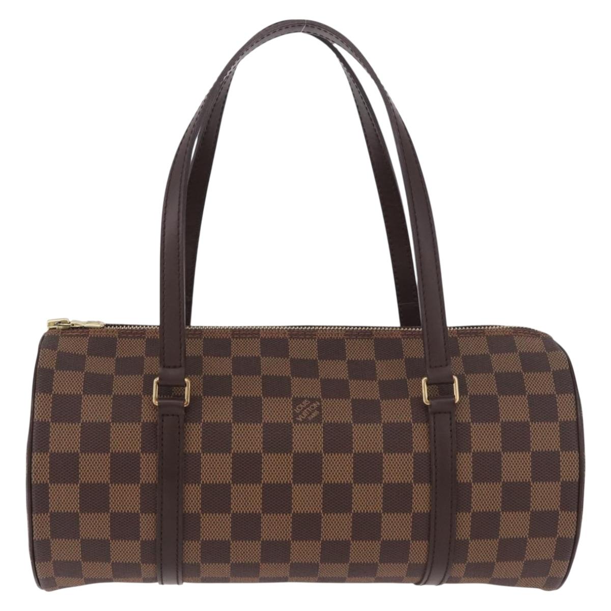 LOUIS VUITTON Damier Ebene Papillon 30 Hand Bag N51303 LV Auth 184940V