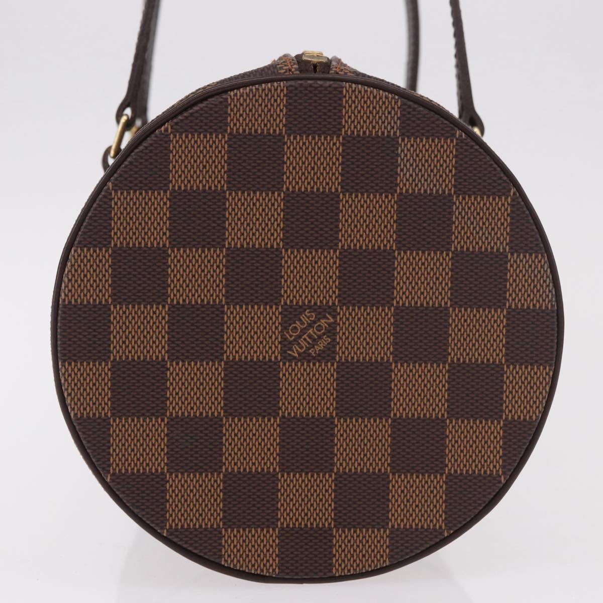 LOUIS VUITTON Damier Ebene Papillon 30 Hand Bag N51303 LV Auth 184940V