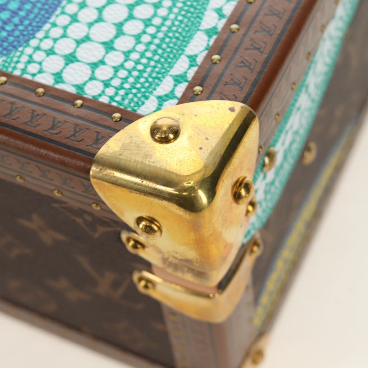 LOUIS VUITTON Monogram LVxYK Cotoville 40 Trunk Blue M10156 LV Auth 184943SM