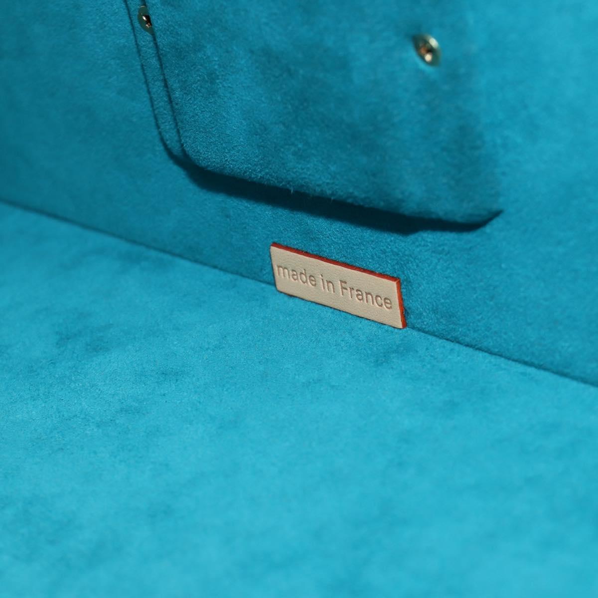 LOUIS VUITTON Monogram LVxYK Cotoville 40 Trunk Blue M10156 LV Auth 184943SM