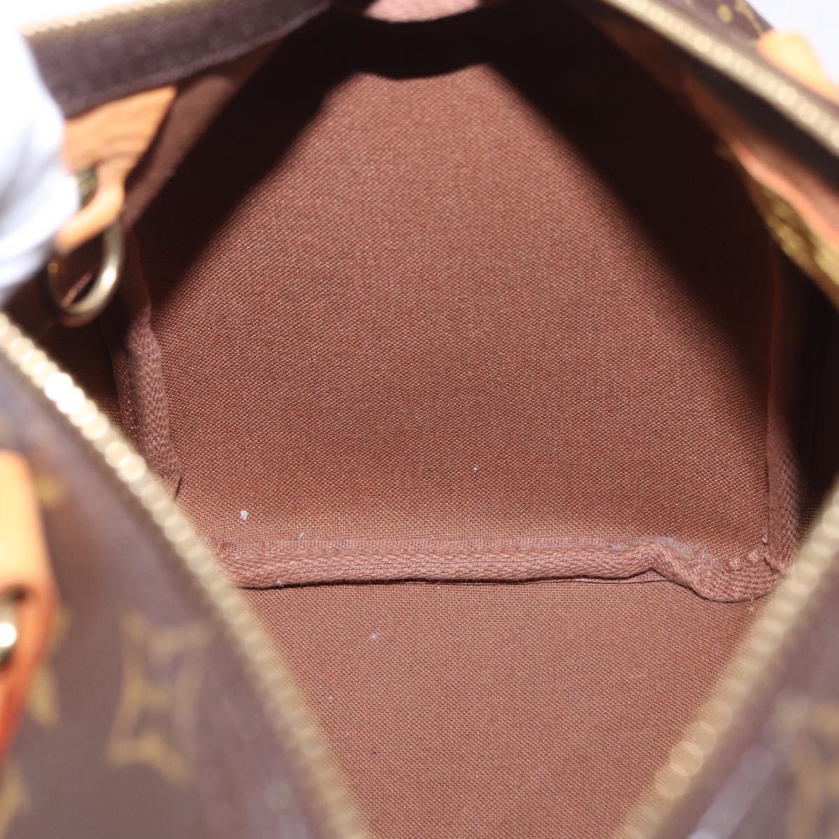 LOUIS VUITTON Monogram Speedy 25 Hand Bag M41528 LV Auth 184944SAV