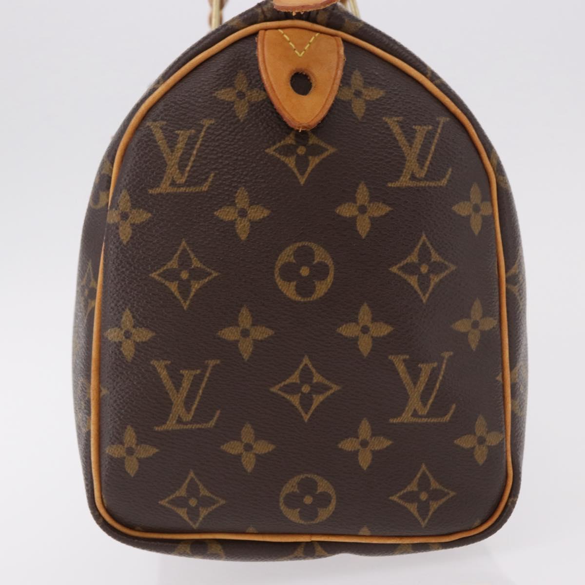 LOUIS VUITTON Monogram Speedy 25 Hand Bag M41528 LV Auth 184944SAV