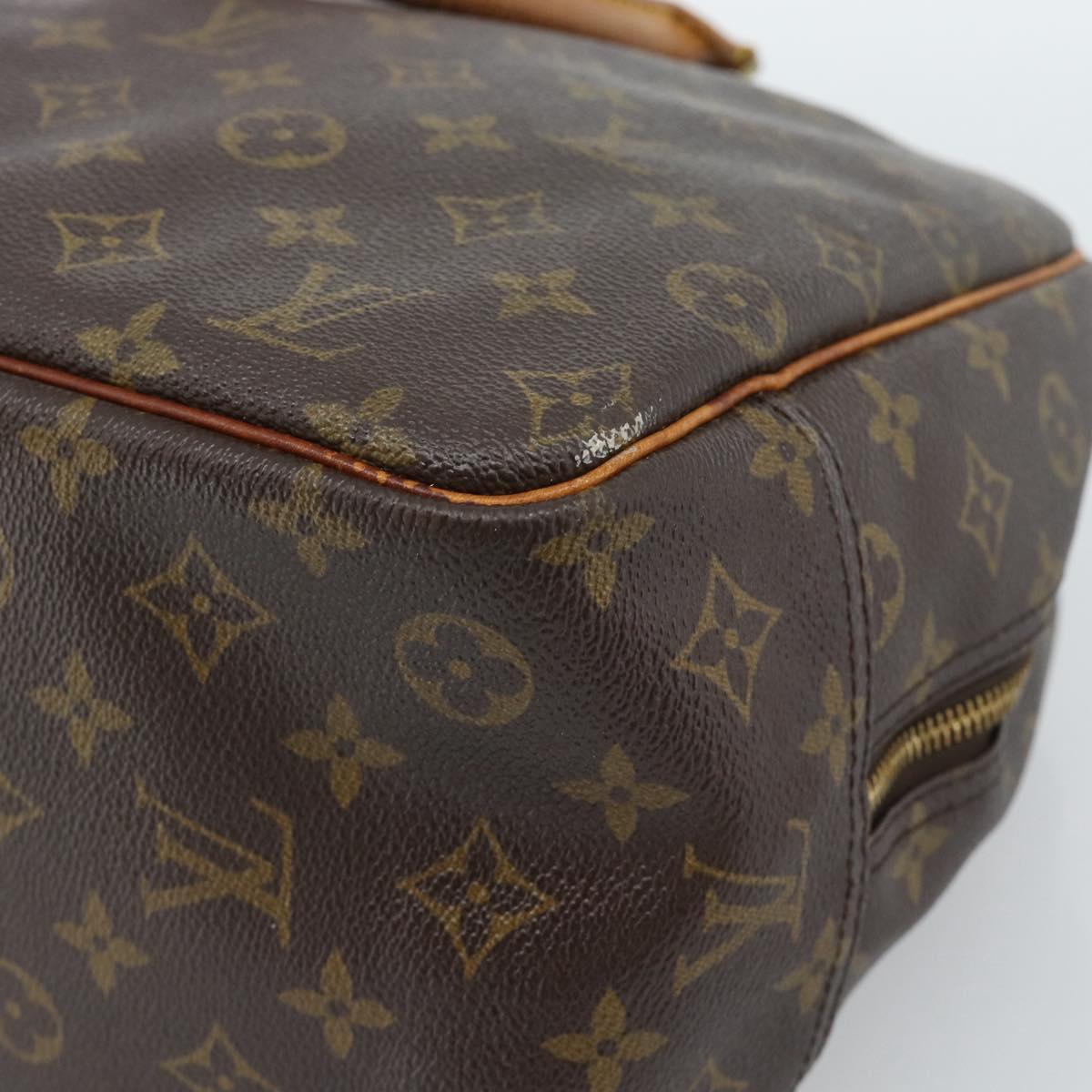 LOUIS VUITTON Monogram Deauville Hand Bag M47270 LV Auth 184949