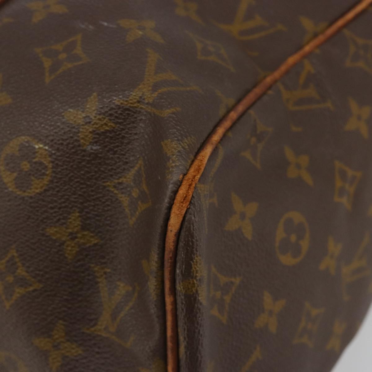 LOUIS VUITTON Monogram Sac Souple 35 Boston Bag M41626 LV Auth 184953