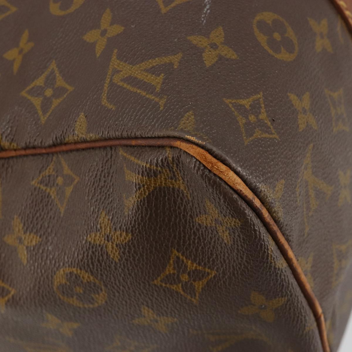 LOUIS VUITTON Monogram Sac Souple 35 Boston Bag M41626 LV Auth 184953