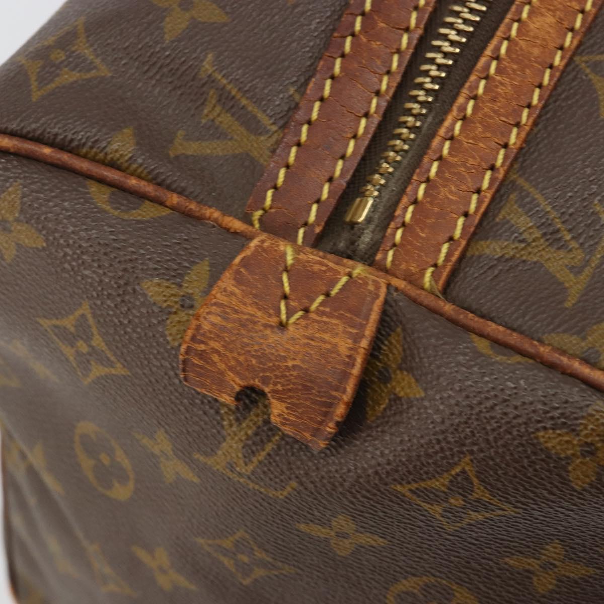 LOUIS VUITTON Monogram Sac Souple 35 Boston Bag M41626 LV Auth 184953