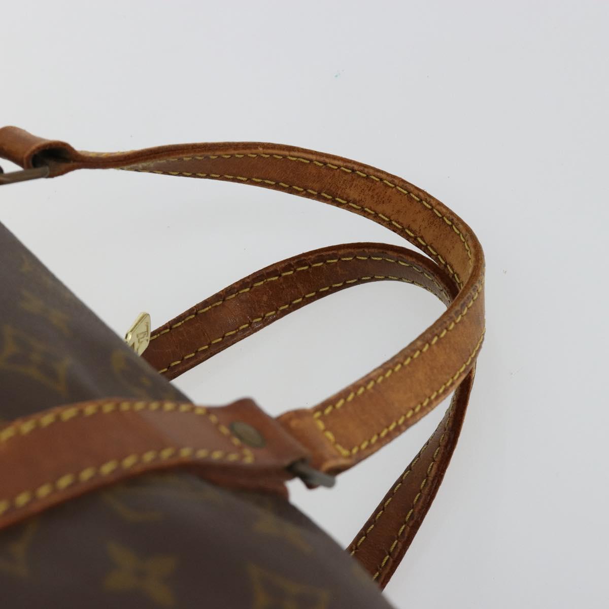 LOUIS VUITTON Monogram Sac Souple 35 Boston Bag M41626 LV Auth 184953