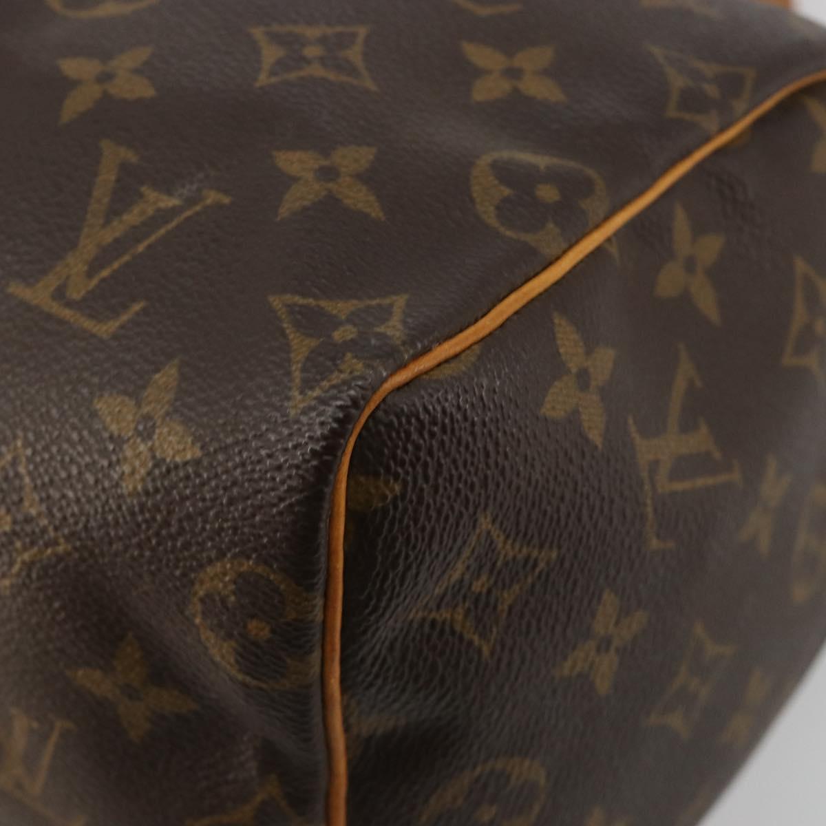 LOUIS VUITTON Monogram Speedy 25 Hand Bag M41528 LV Auth 184955V