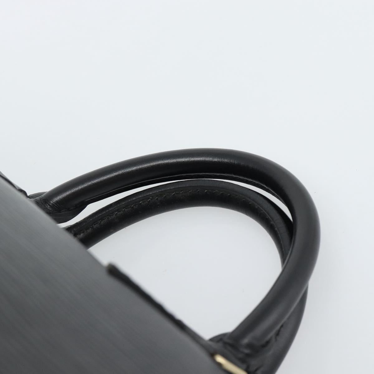 LOUIS VUITTON Epi Speedy 30 Hand Bag Noir Black M43002 LV Auth 184956V