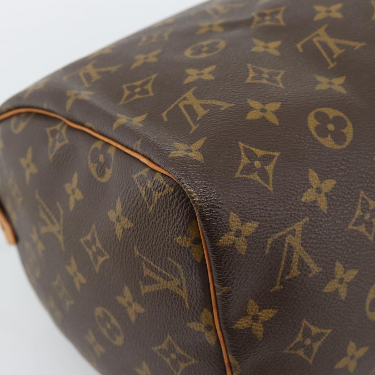 LOUIS VUITTON Monogram Speedy 30 Hand Bag M41526 LV Auth 184966V