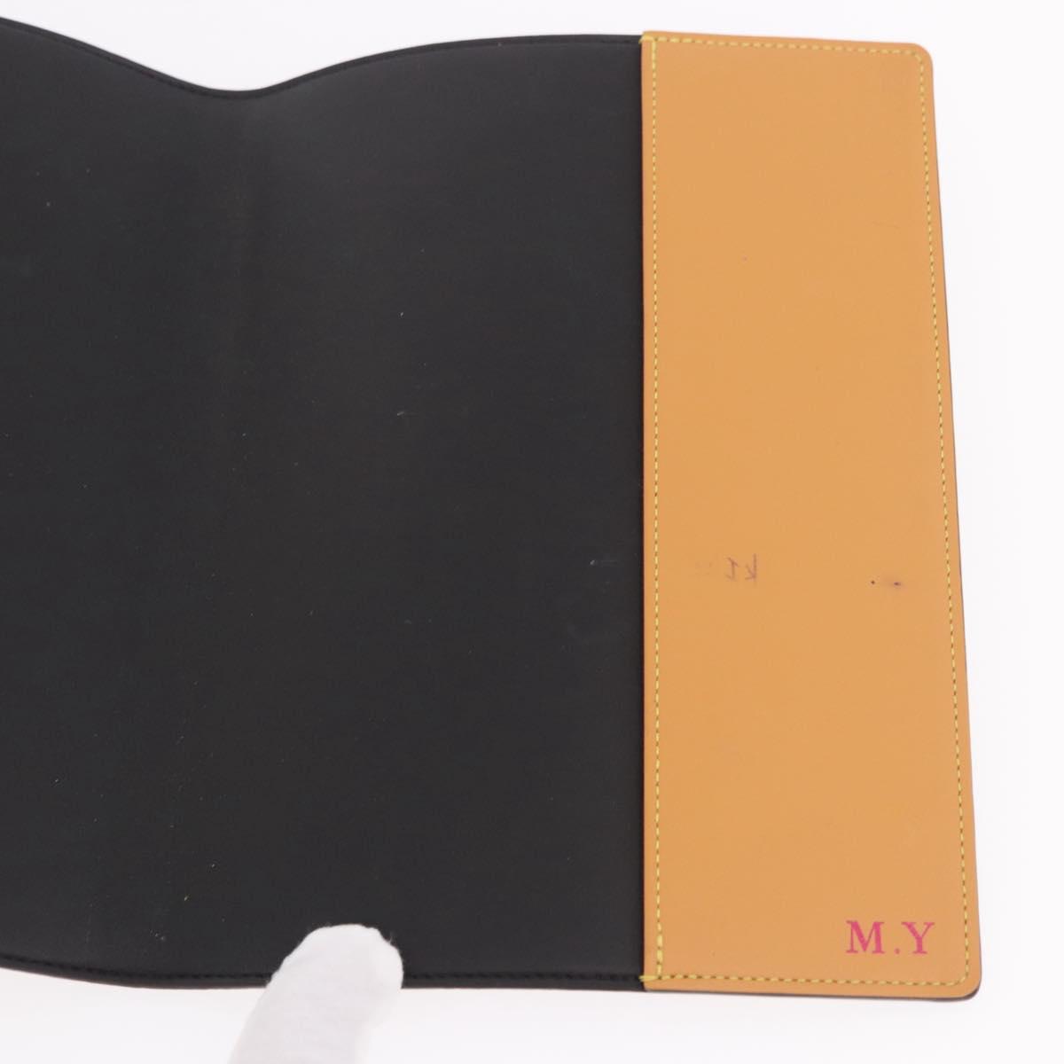LOUIS VUITTON Monogram Stripe NIGO Quverture Carnet Brown GI0720 LV Auth 184969M