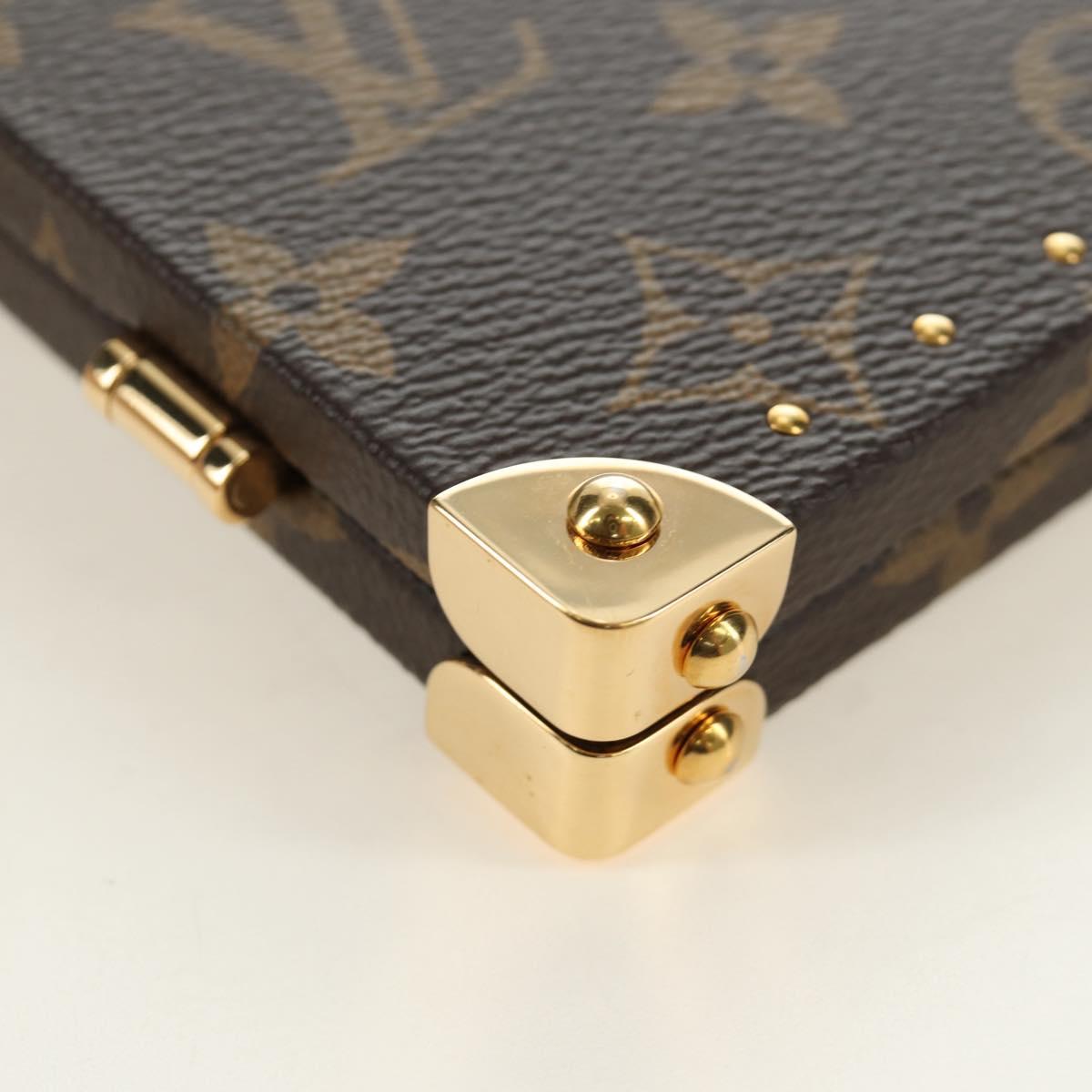 LOUIS VUITTON Monogram Home Mirror Trunk GI0554 LV Auth 184970SAM