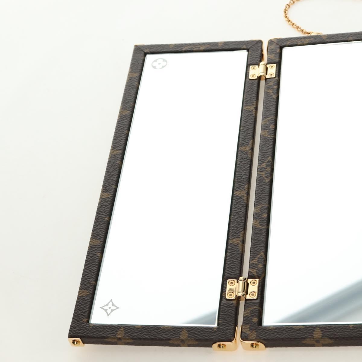 LOUIS VUITTON Monogram Home Mirror Trunk GI0554 LV Auth 184970SAM