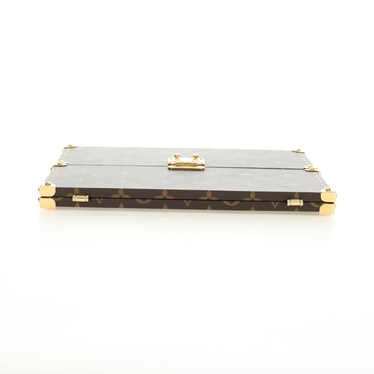 LOUIS VUITTON Monogram Home Mirror Trunk GI0554 LV Auth 184970SAM