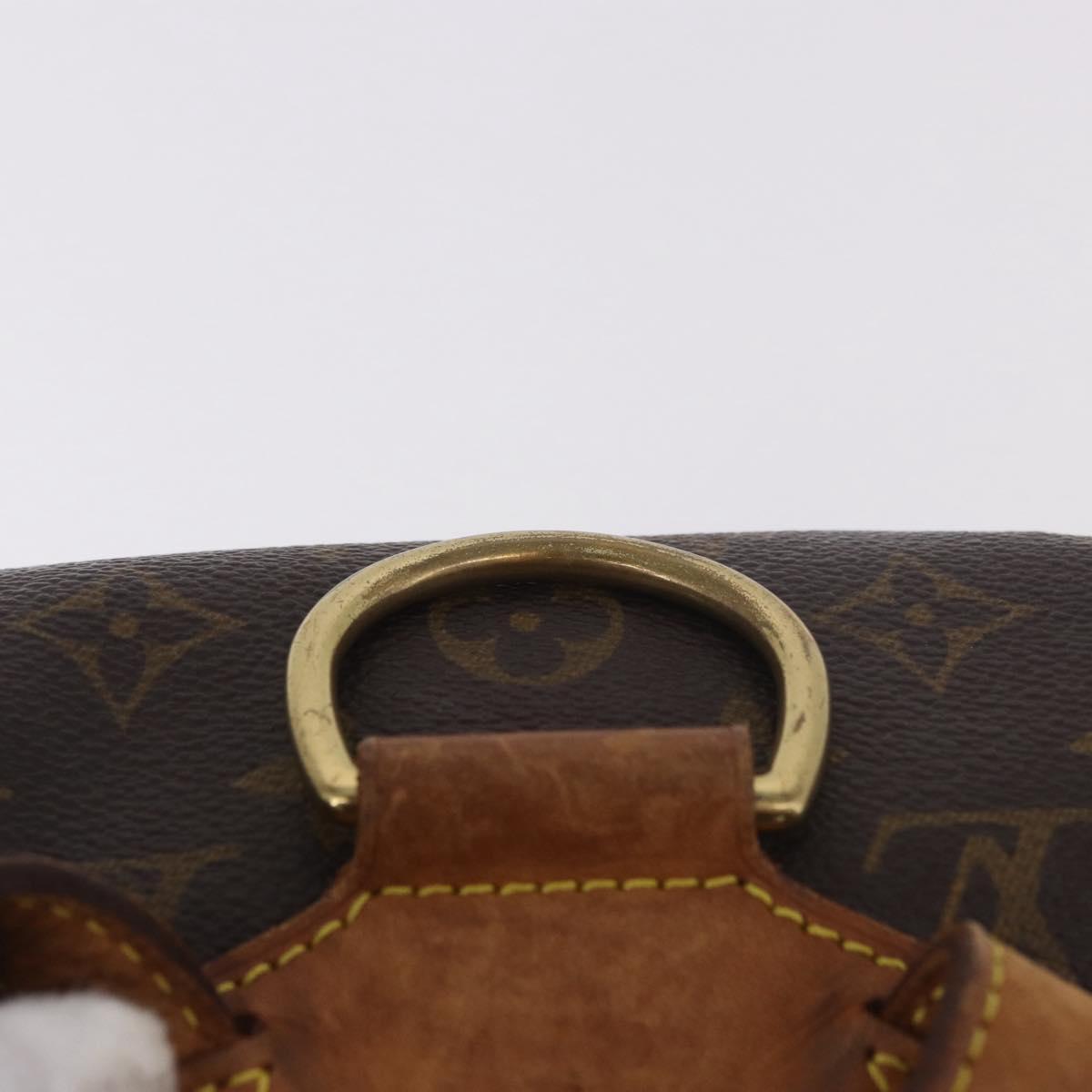 LOUIS VUITTON Monogram Montsouris MM Backpack M51136 LV Auth 184993