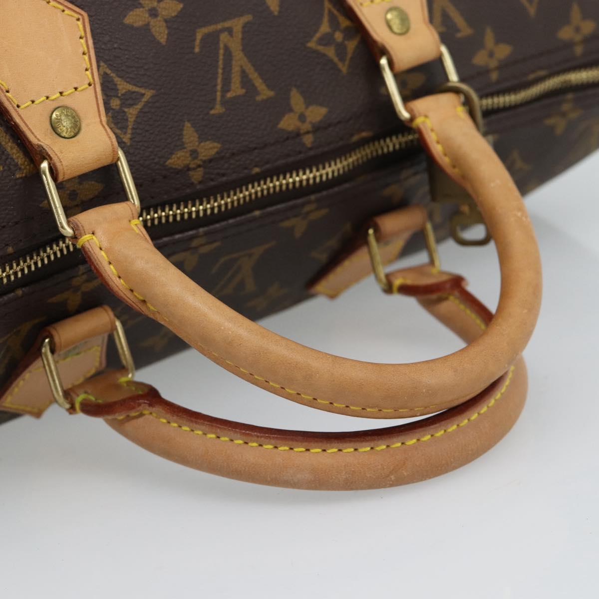 LOUIS VUITTON Monogram Speedy 40 Hand Bag M41522 LV Auth 184995V