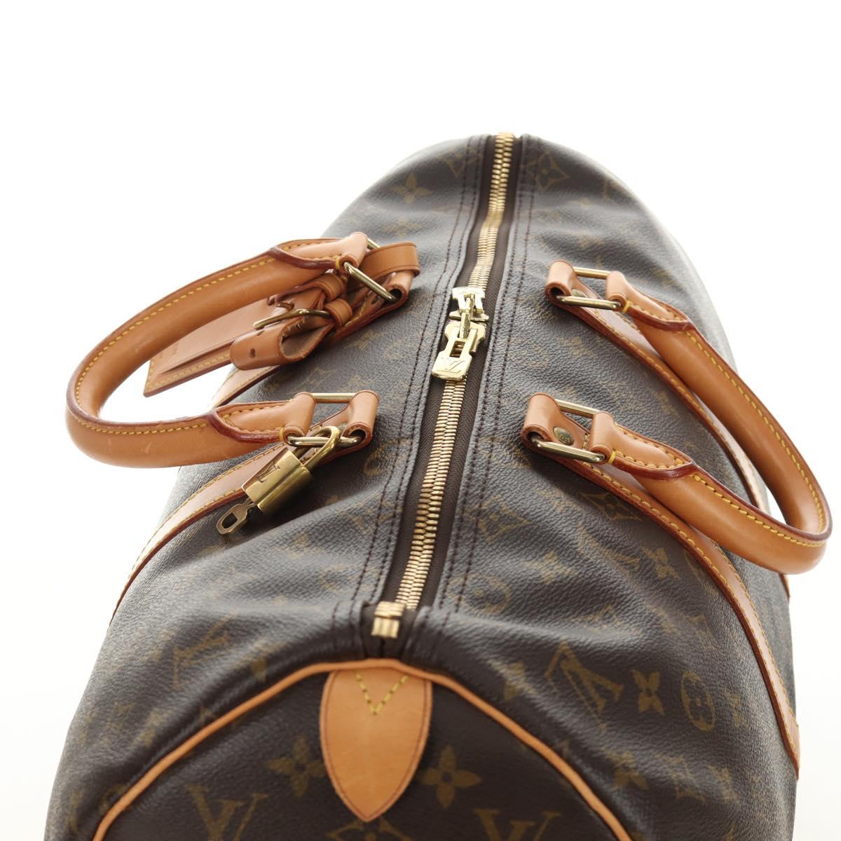 LOUIS VUITTON Monogram Keepall 45 Boston Bag M41428 LV Auth 184996V