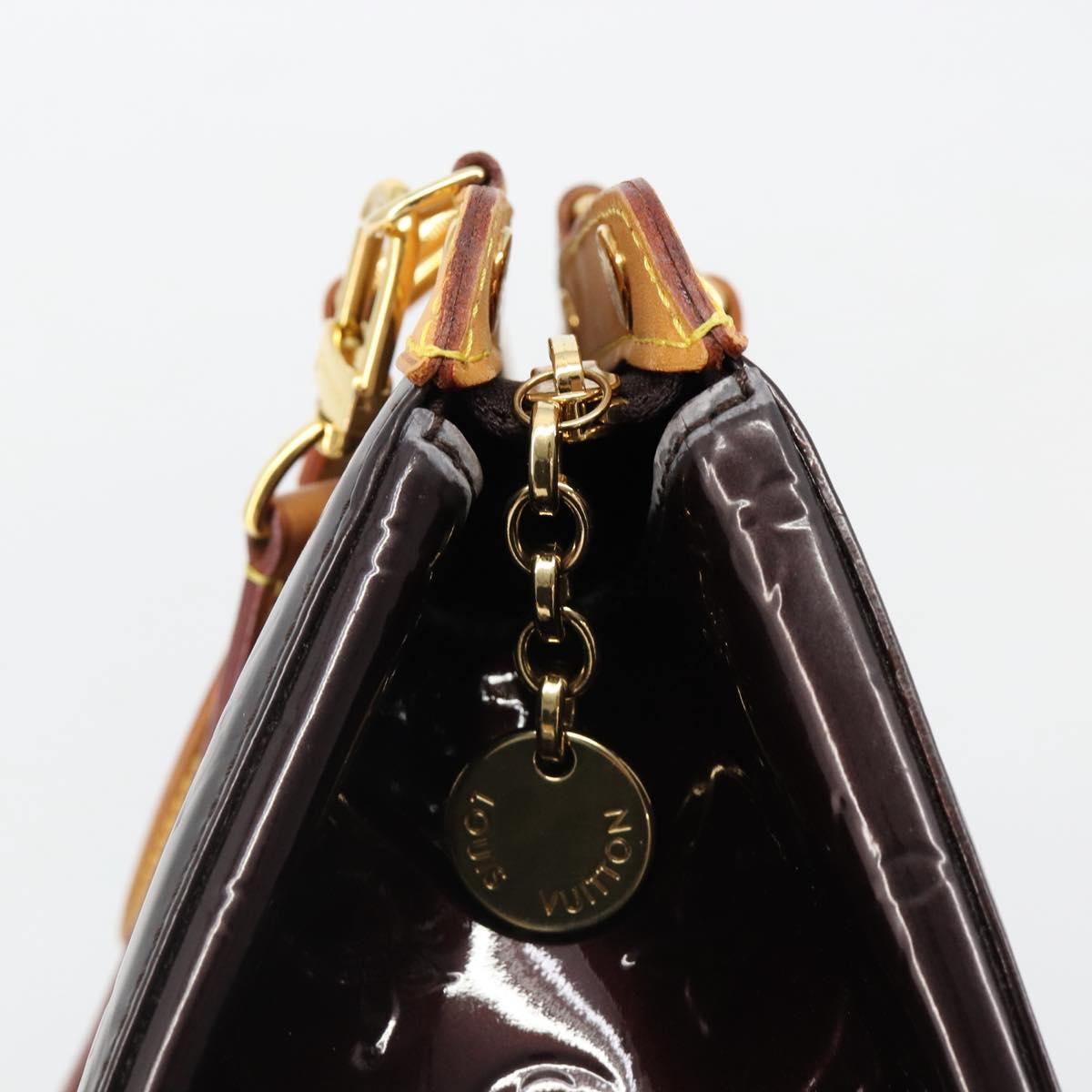 LOUIS VUITTON Monogram Vernis Blair GM Bag 2way Amarante M91616 LV Auth 185036
