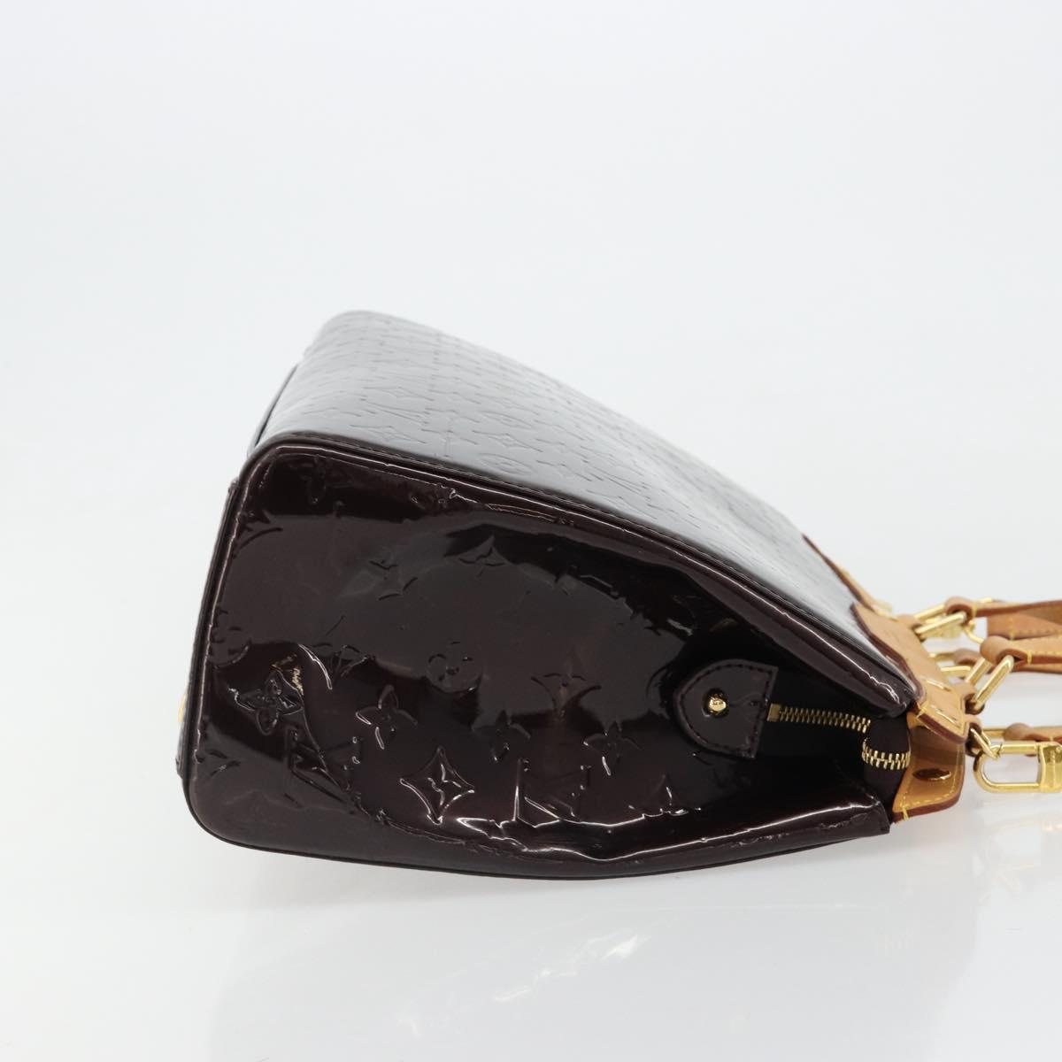 LOUIS VUITTON Monogram Vernis Blair GM Bag 2way Amarante M91616 LV Auth 185036