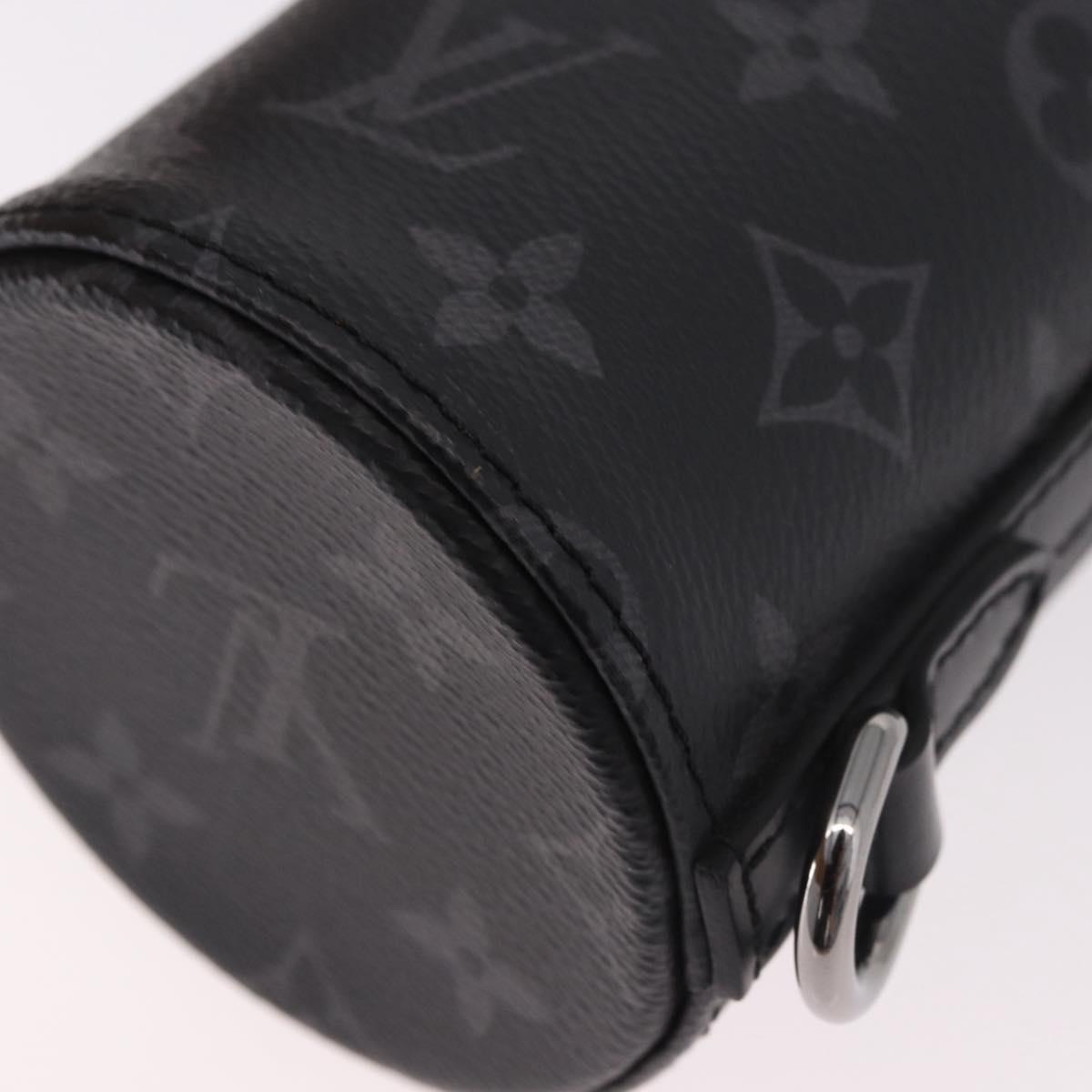 LOUIS VUITTON Monogram Eclipse Bottle Holder Porte Boutille GI0398 Auth 185037V