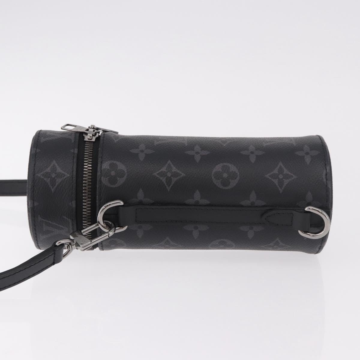 LOUIS VUITTON Monogram Eclipse Bottle Holder Porte Boutille GI0398 Auth 185037V