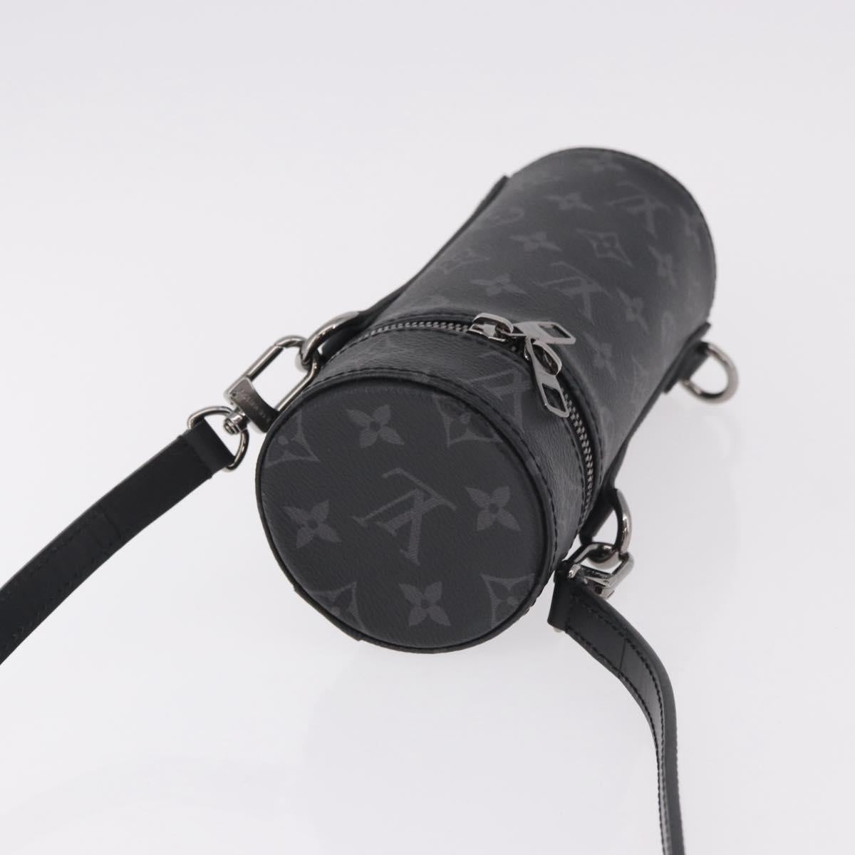 LOUIS VUITTON Monogram Eclipse Bottle Holder Porte Boutille GI0398 Auth 185037V