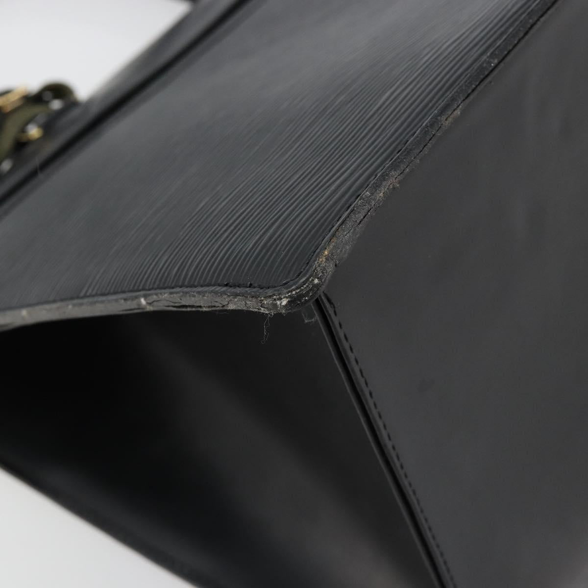 LOUIS VUITTON Epi Riviera Hand Bag Black M48182 LV Auth 185038