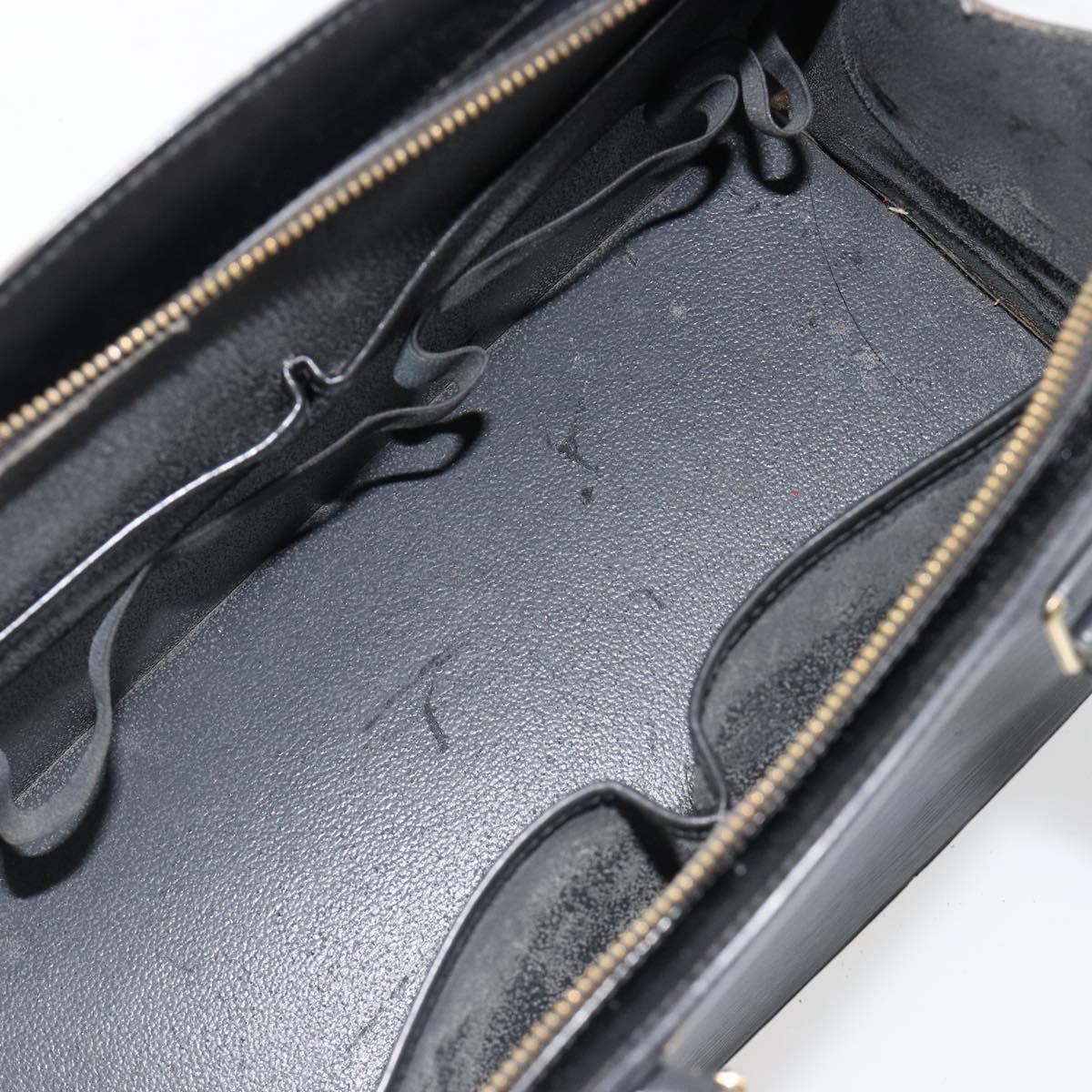LOUIS VUITTON Epi Riviera Hand Bag Black M48182 LV Auth 185038