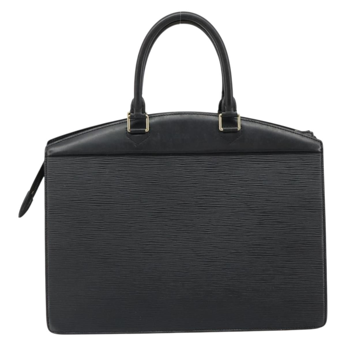 LOUIS VUITTON Epi Riviera Hand Bag Black M48182 LV Auth 185038