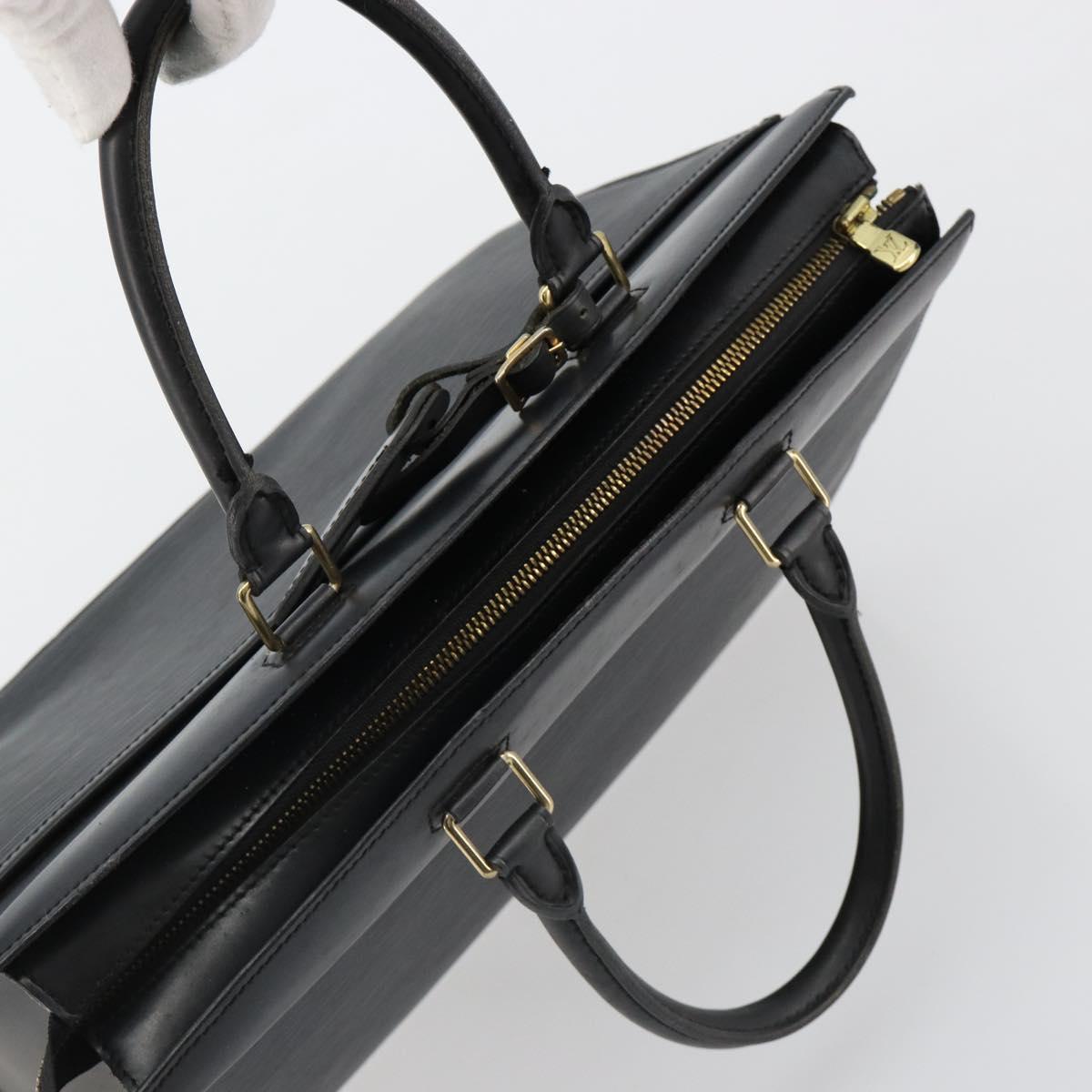 LOUIS VUITTON Epi Riviera Hand Bag Black M48182 LV Auth 185038