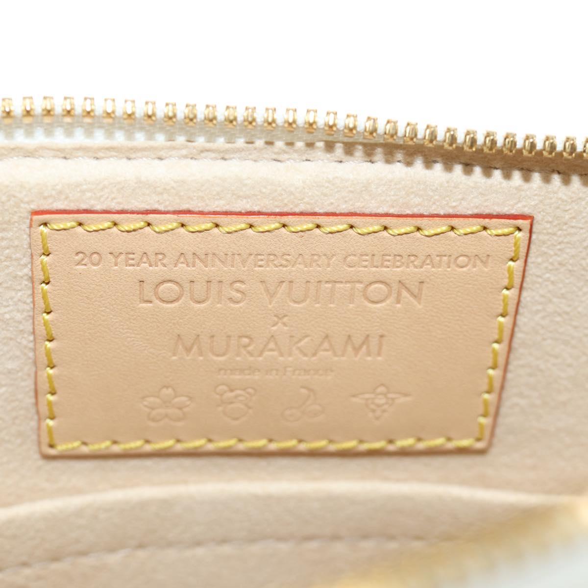 LOUIS VUITTON Monogram LV x TM Alma BB Hand Bag 2way White M13078 Auth 185039SM