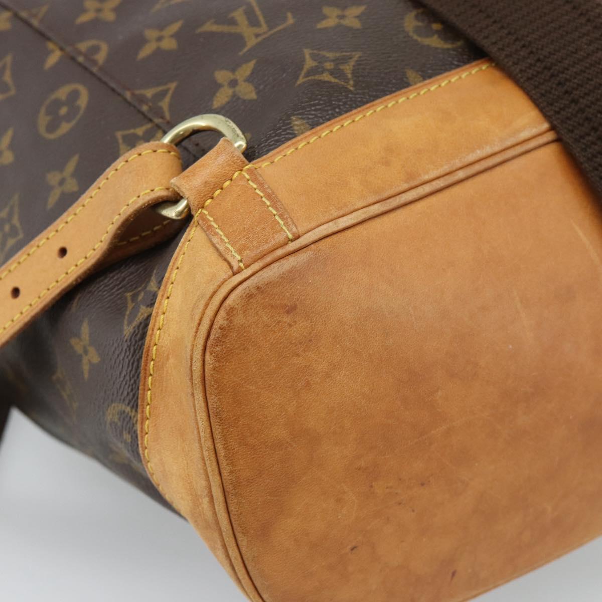 LOUIS VUITTON Monogram Montsouris GM Backpack M51135 LV Auth 185042