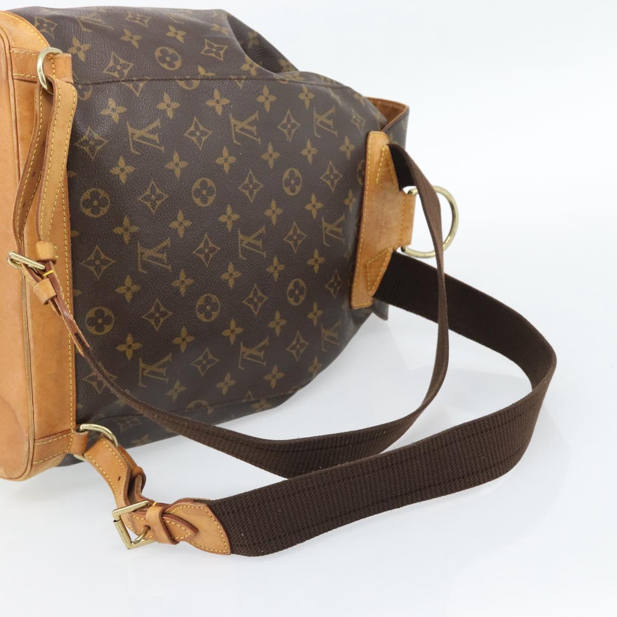 LOUIS VUITTON Monogram Montsouris GM Backpack M51135 LV Auth 185042