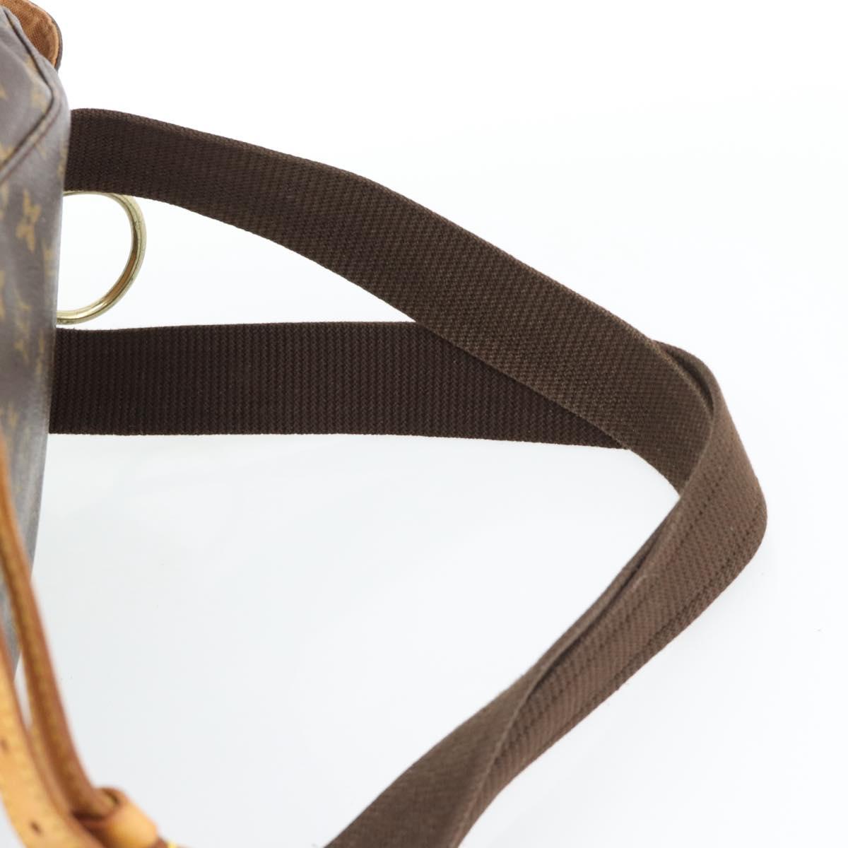 LOUIS VUITTON Monogram Montsouris GM Backpack M51135 LV Auth 185042