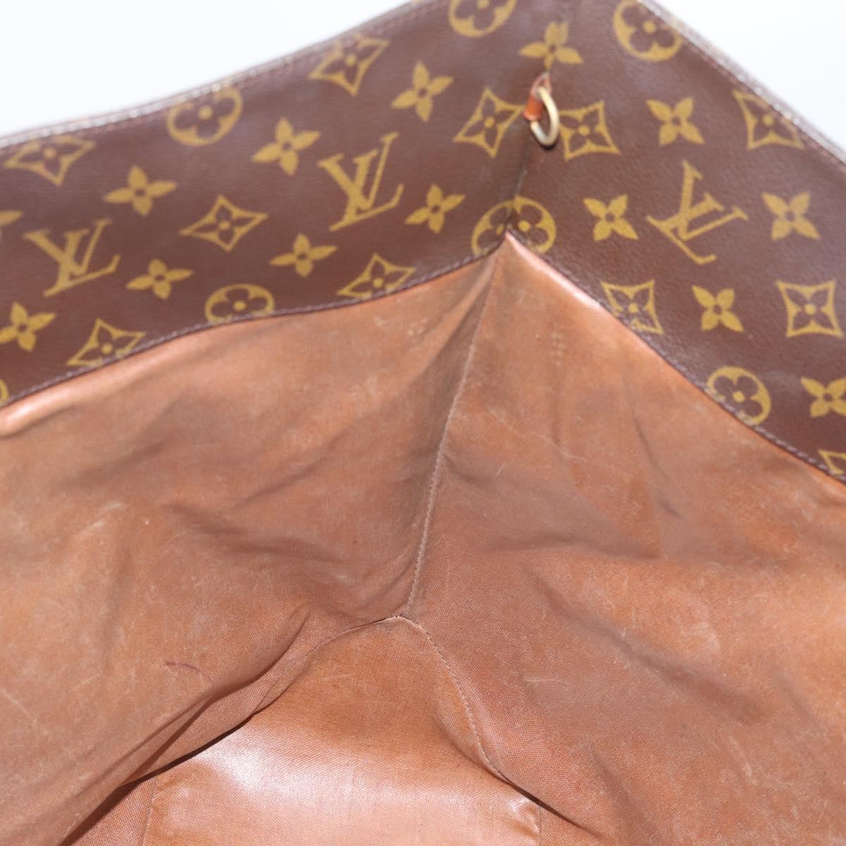 LOUIS VUITTON Monogram Sac Shopping GM Tote Bag M51110 LV Auth 185043