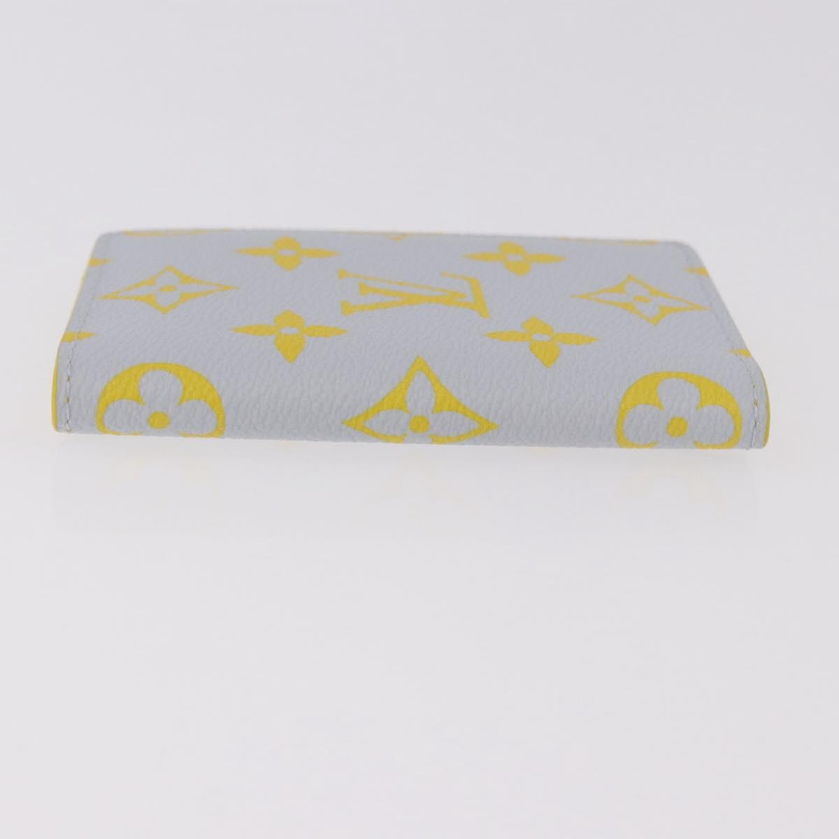 LOUIS VUITTON Reverse Organizer Dupoch Card Case Yellow M14769 LV Auth 185049SAM