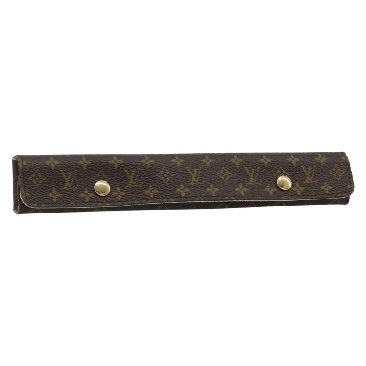 LOUIS VUITTON Monogram Jewelry case Jewelry Box LV Auth 185050V
