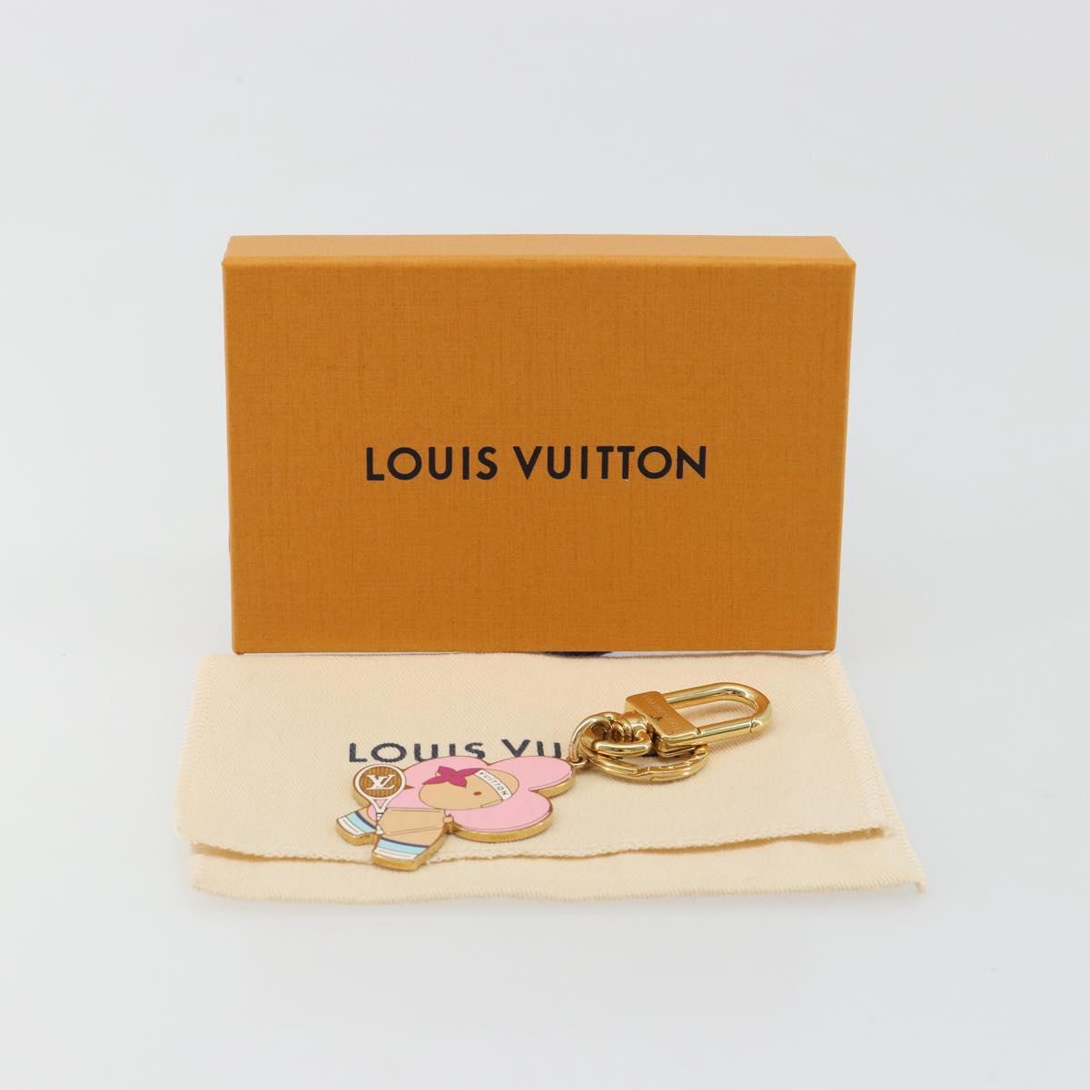 LOUIS VUITTON Vivienne On Bag Charm metal Gold Tone M01445 LV Auth 185057M
