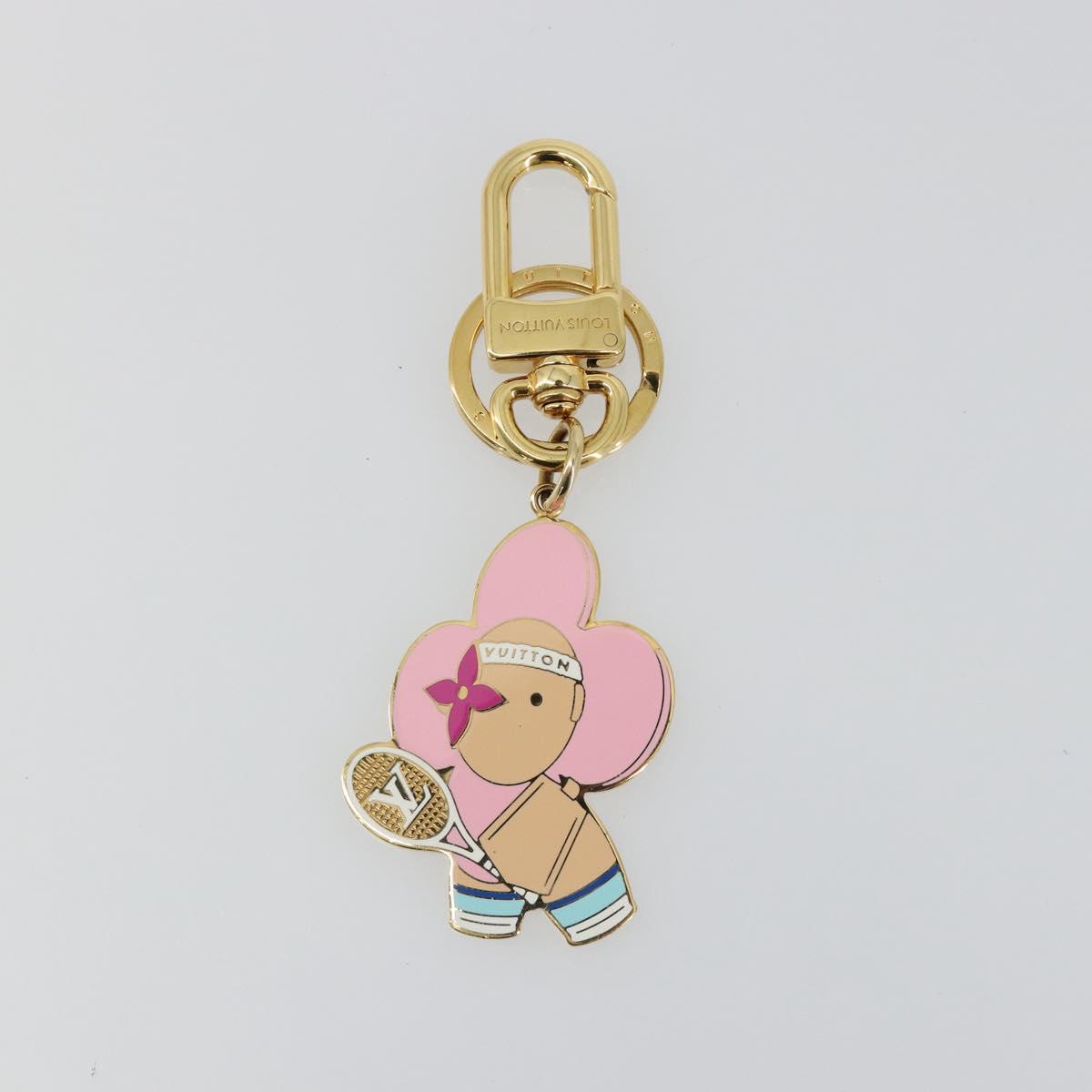 LOUIS VUITTON Vivienne On Bag Charm metal Gold Tone M01445 LV Auth 185057M