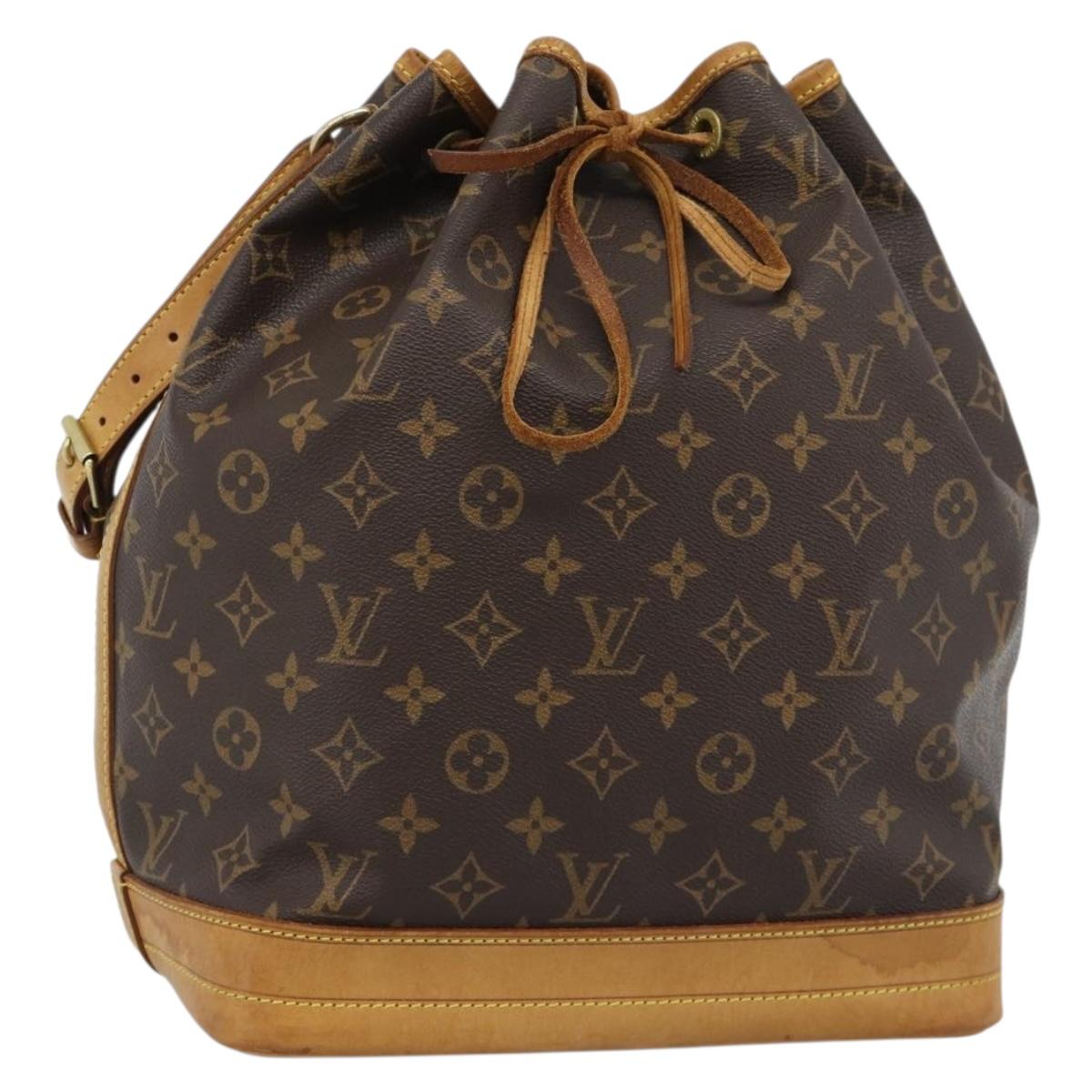 LOUIS VUITTON Monogram Noe Shoulder Bag M42224 LV Auth 185081A