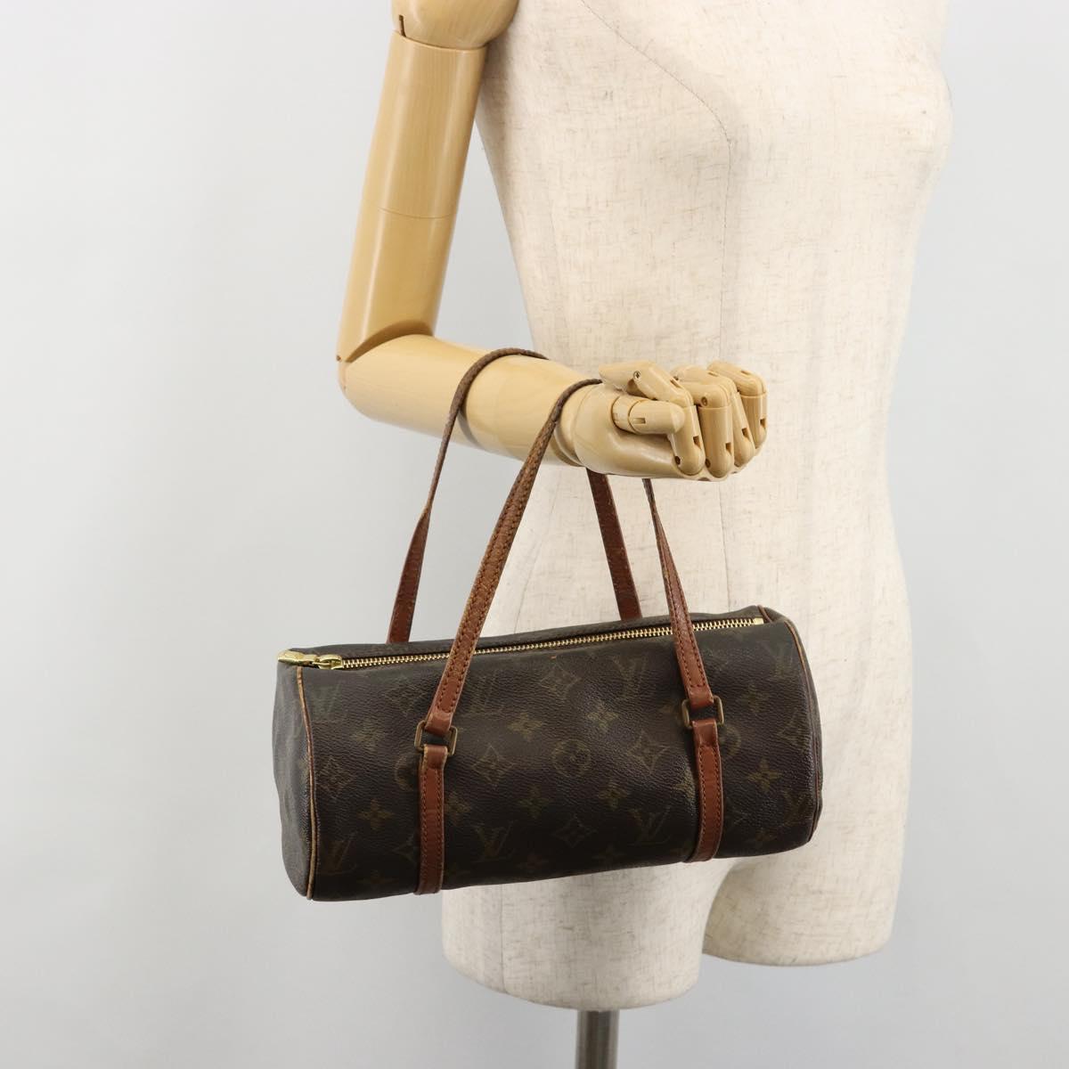 LOUIS VUITTON Monogram Papillon 26 Hand Bag M51386 LV Auth 185082