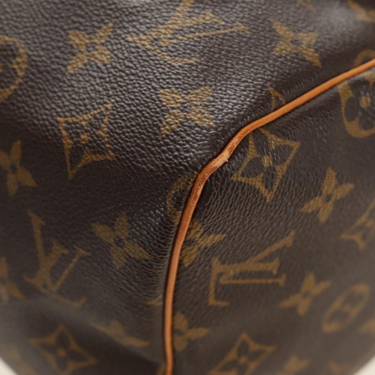 LOUIS VUITTON Monogram Speedy 30 Hand Bag M41526 LV Auth 185084V