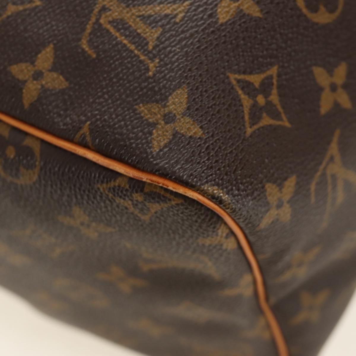 LOUIS VUITTON Monogram Speedy 30 Hand Bag M41526 LV Auth 185084V