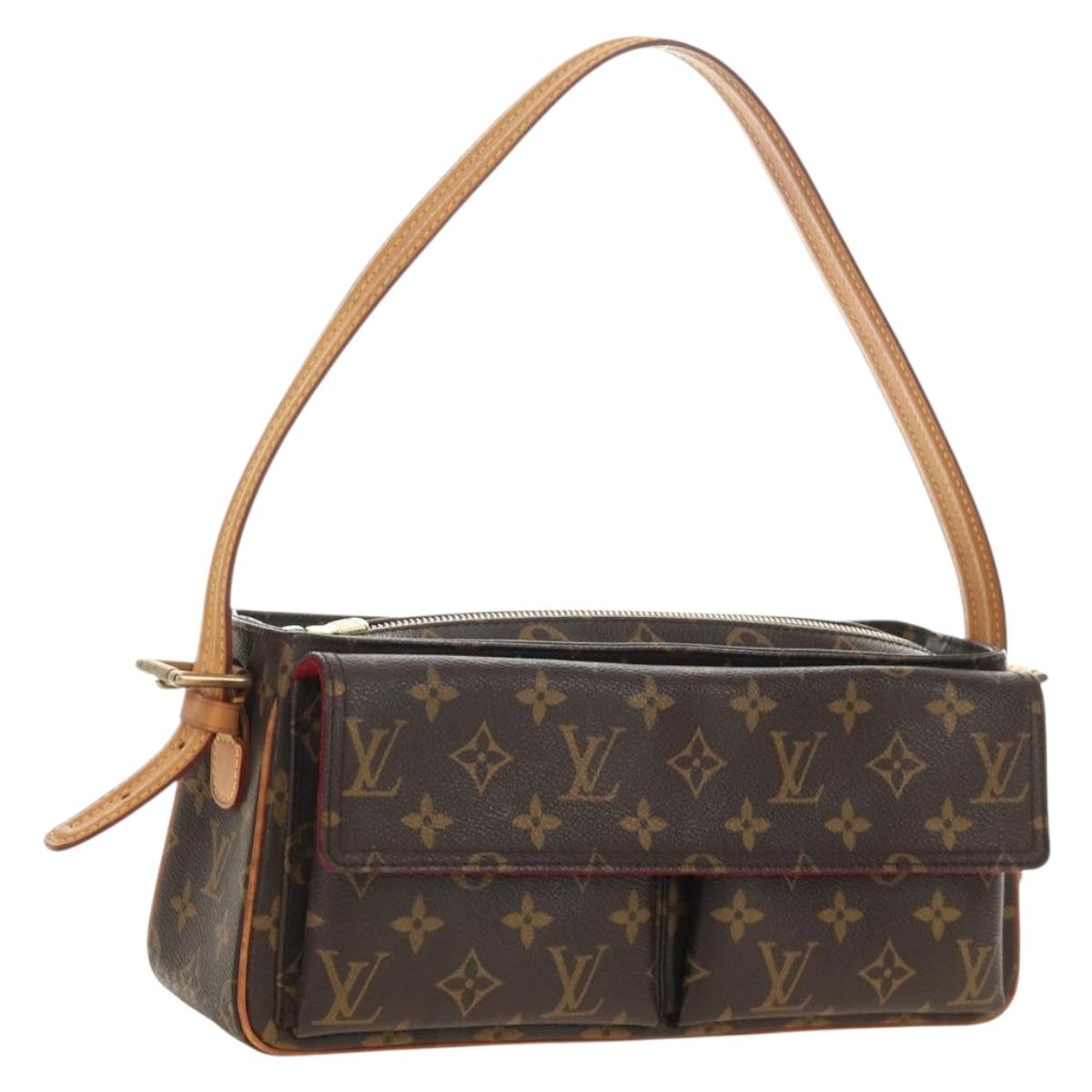 LOUIS VUITTON Monogram Viva Cite MM Shoulder Bag M51164 LV Auth 185101SAV