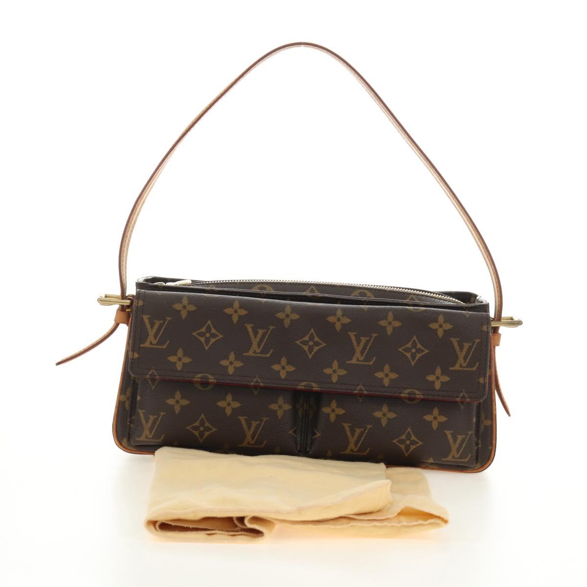 LOUIS VUITTON Monogram Viva Cite MM Shoulder Bag M51164 LV Auth 185101SAV
